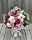 Букет цветов из: Альстромерии, Гвоздики, Розы и Хризантемы в Тарбагатае Республики Бурятия