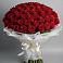Букет 101 Красная роза Блэк Мэджик в Тарбагатае Республики Бурятия