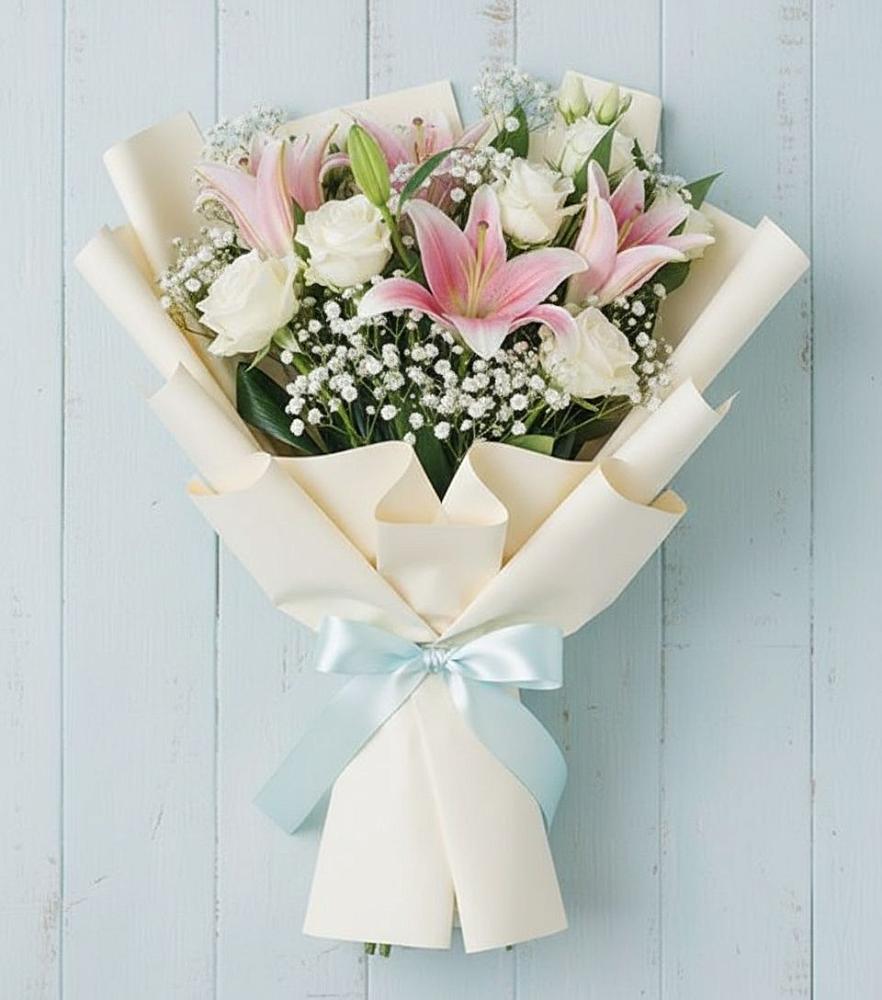 Букет цветов из: Лилии в Тарбагатае Республики Бурятия