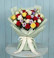 Букет цветов из:  Розы в Тарбагатае Республики Бурятия