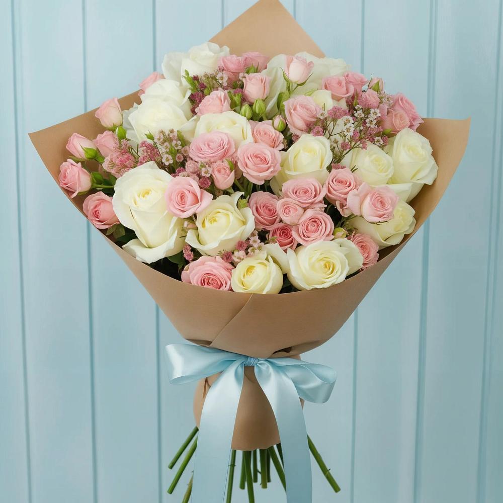 Букет цветов из: Розы в Тарбагатае Республики Бурятия