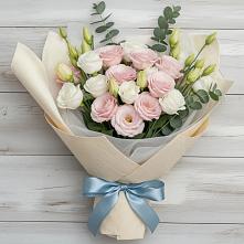 Букет цветов из:  Лизиантусы #REPLACE_PRED# Тарбагатае Республики Бурятия