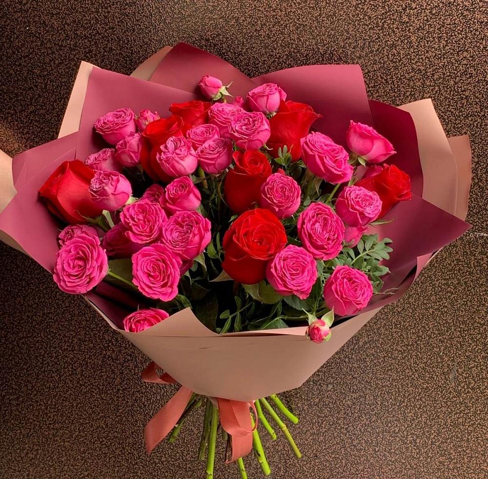 Букет В объятьях нежности в Тарбагатае Республики Бурятия