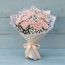 Букет цветов из:  Гвоздики в Тарбагатае Республики Бурятия