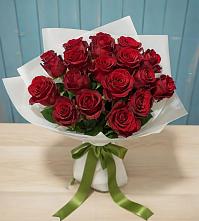 Букет Красные розы в Тарбагатае Республики Бурятия