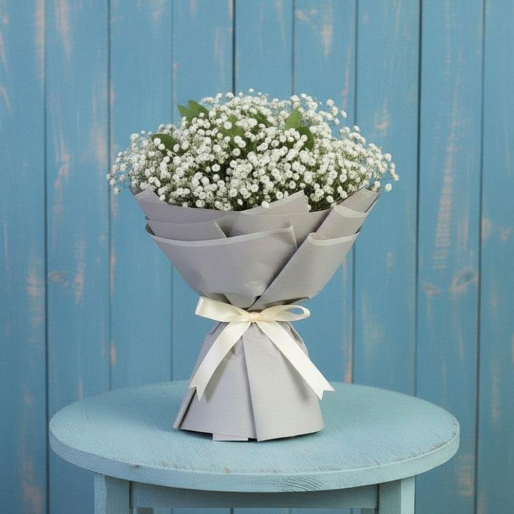 Букет цветов из: Гипсофила в Тарбагатае Республики Бурятия