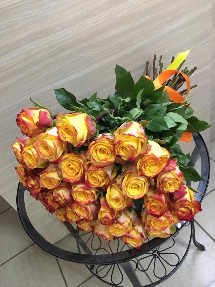 Букет Желтые розы в Тарбагатае Республики Бурятия