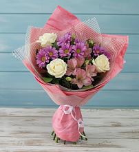 Букет цветов из:  Герберы в Тарбагатае Республики Бурятия