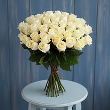 Букет 51 Белая роза Эдлесс Лав #REPLACE_PRED# Тарбагатае Республики Бурятия