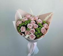 Букет цветов из:  Розы и Хризантемы в Тарбагатае Республики Бурятия