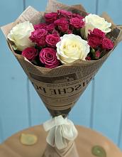 Букет цветов из:  Розы #REPLACE_PRED# Тарбагатае Республики Бурятия