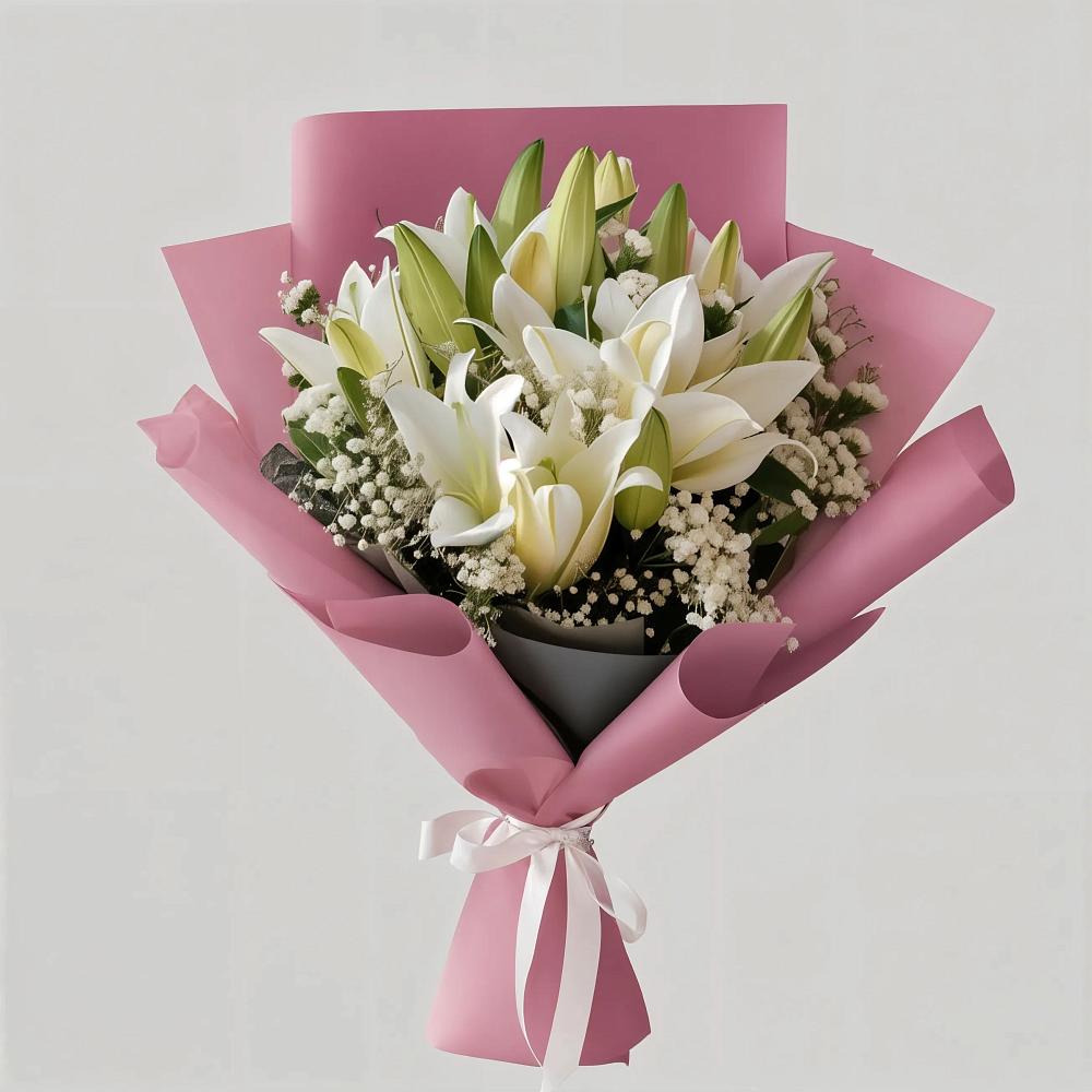 Букет цветов из: Лилии в Тарбагатае Республики Бурятия