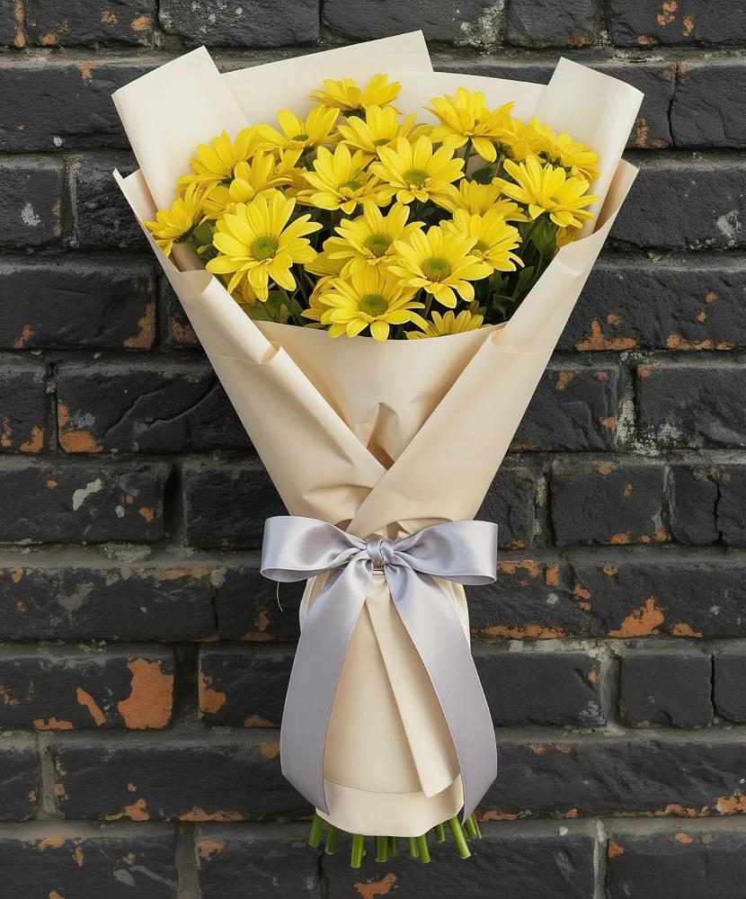 Букет цветов из: Хризантемы в Тарбагатае Республики Бурятия
