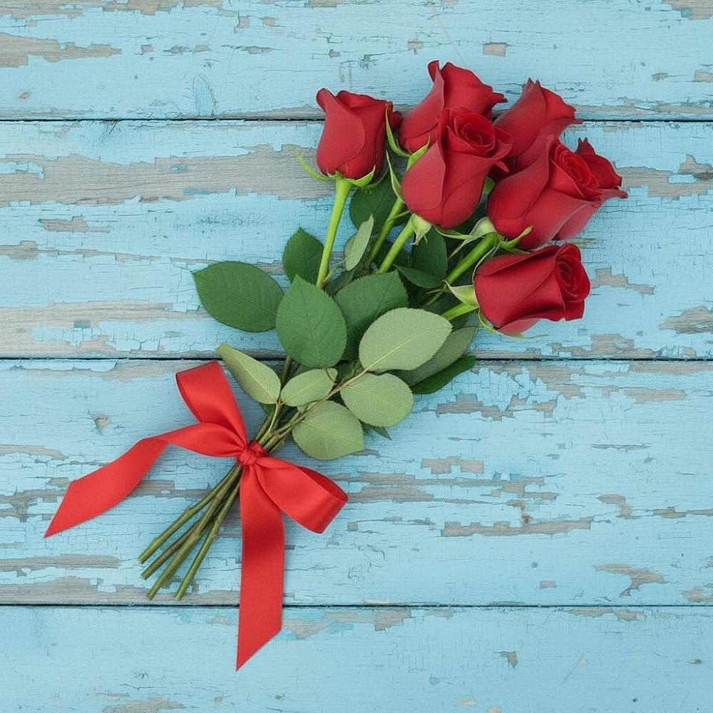 Букет Красные розы в Тарбагатае Республики Бурятия