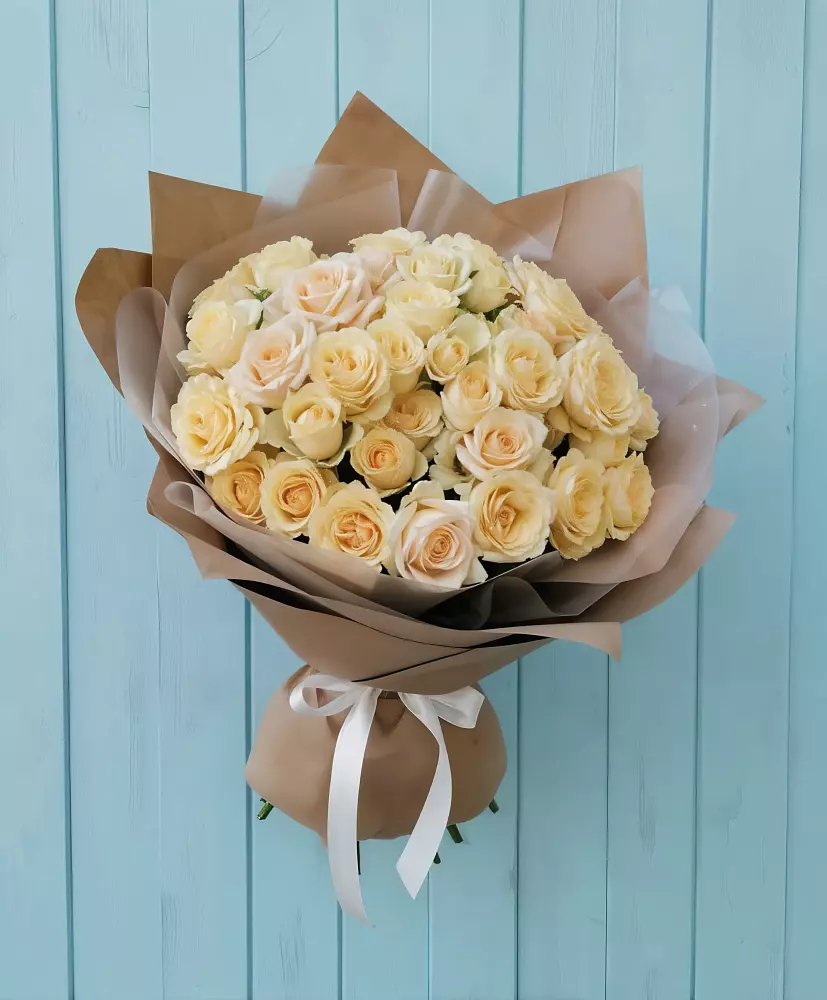 Букет Кремовое облако в Тарбагатае Республики Бурятия