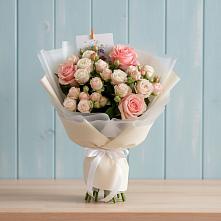 Букет цветов из:  Розы #REPLACE_PRED# Тарбагатае Республики Бурятия