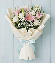 Букет цветов из:  Лилии в Тарбагатае Республики Бурятия